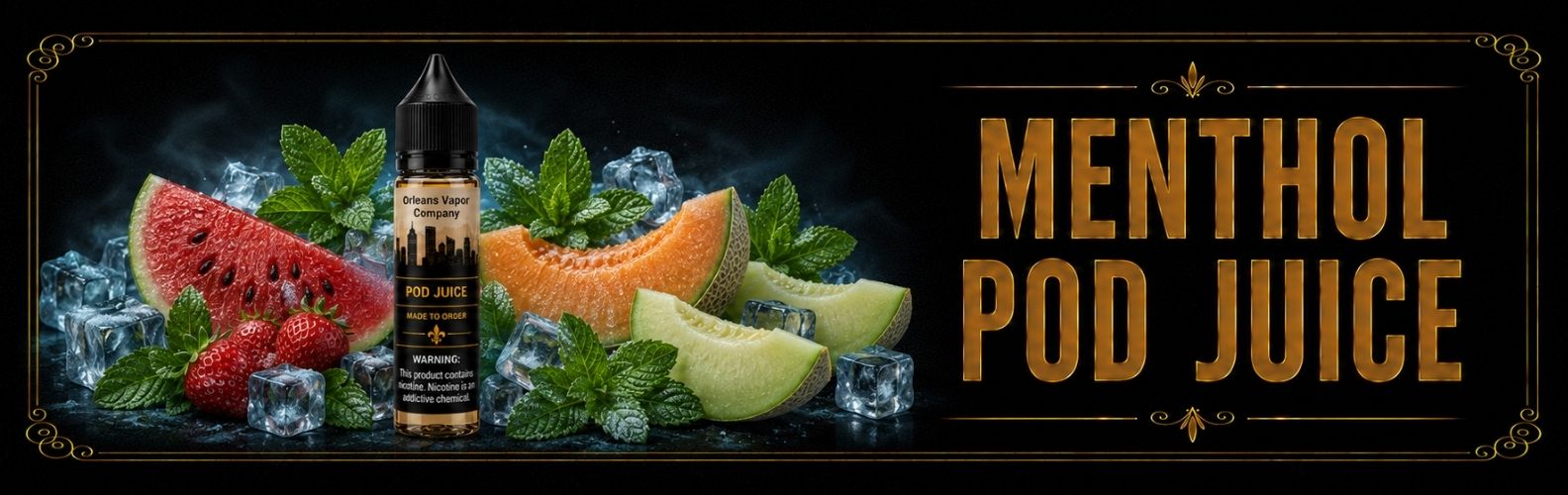 Menthol Pod Juice from Orleans Vapor Company